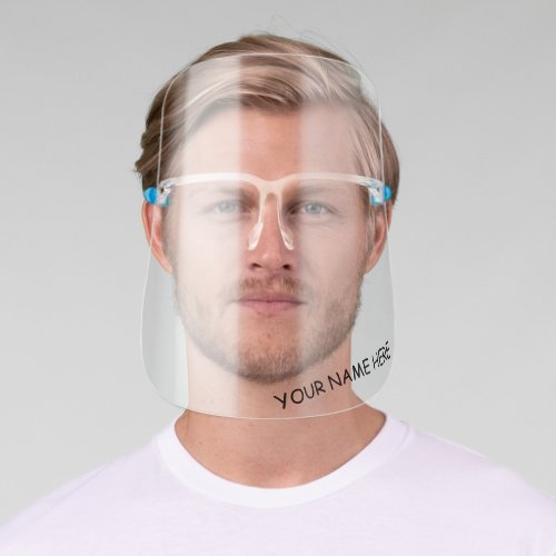 Personalized Face Shield