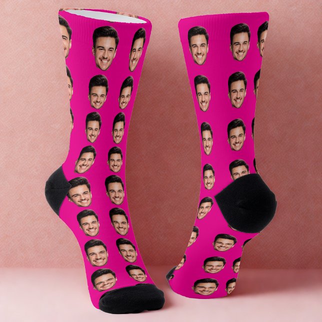 Personalized Face Socks, Funny Gift with Your Face Socks (Creator Uploaded)