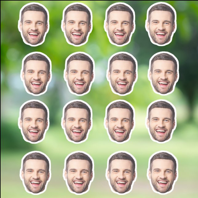 Personalized Face Stickers Custom Photo Face (Creator Uploaded)
