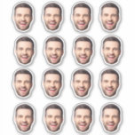 Personalized Face Stickers Custom Photo Face