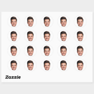 Personalized Face Stickers Photo Custom Face