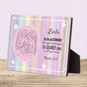 Personalized Faith Based Child Bedroom Plaque