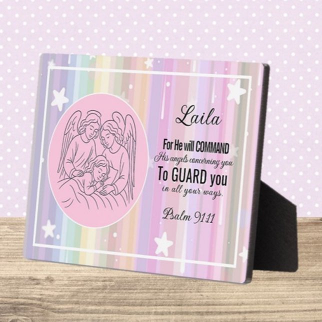 Personalized Faith Based Child Bedroom Plaque (Creator Uploaded)