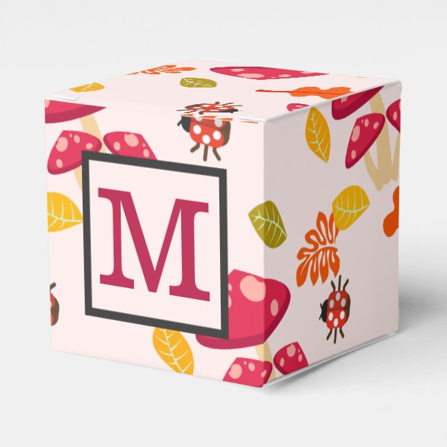 Personalized Fall Favor Box (Front Side)
