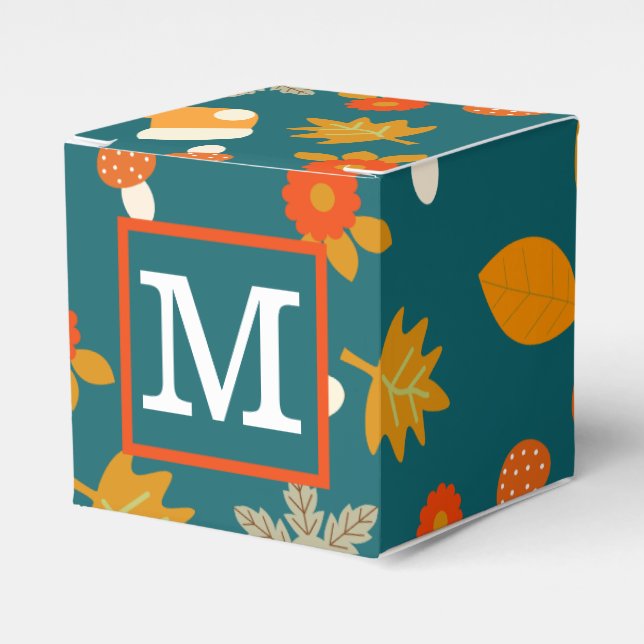 Personalized Fall Favor Box (Front Side)