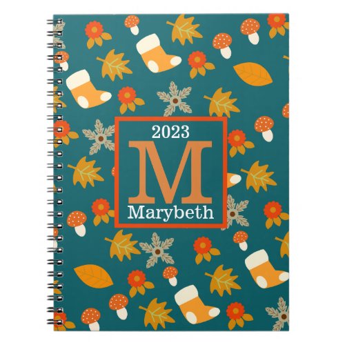 Personalized Fall Notebook