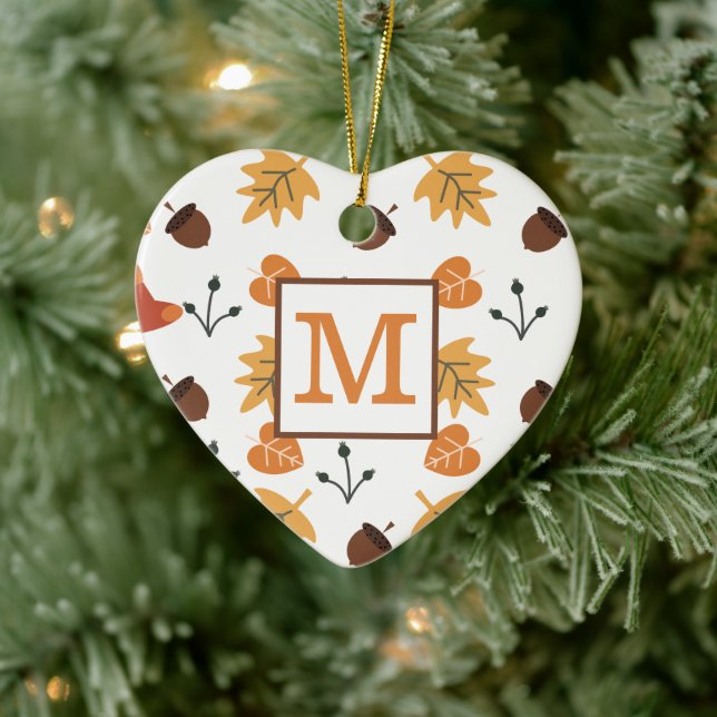 Personalized Fall Ornament (Tree)