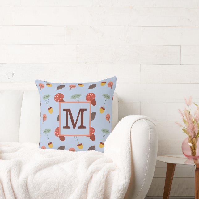 Personalized Fall Throw Pillow (Couch)