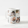 Personalized Family 10 Photo Collage Coffee Mug