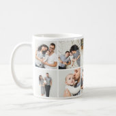 Personalized Family 10 Photo Collage Coffee Mug (Left)