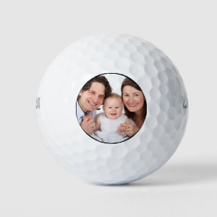 Personalized Family 1 Photo Golf Balls