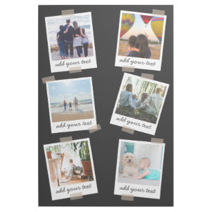 Personalized Family 6 Photo Custom Collage Gallery Wrap