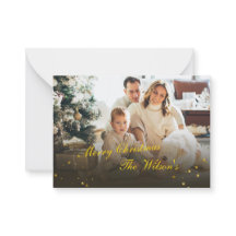 Personalized Family Christmas Card – Custom Holida