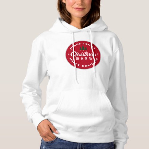 Personalized Family Christmas Hoodie