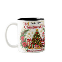 Personalized Family Christmas Mug & Cup
