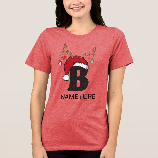 Personalized Family Christmas Name Shirts (Front)