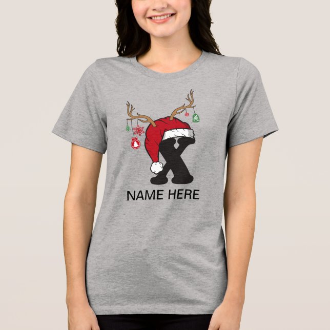 Personalized Family Christmas Name Shirts (Front)