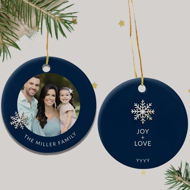 Personalized Family Christmas Ornament (Creator Uploaded)