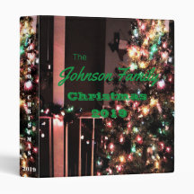 Personalized Family Christmas Photo Album