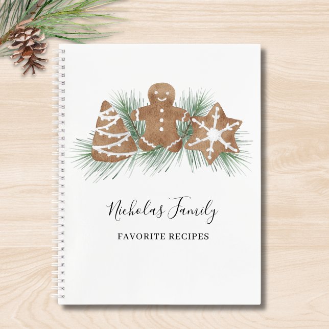 Personalized Family Christmas Recipe Notebook (Creator Uploaded)