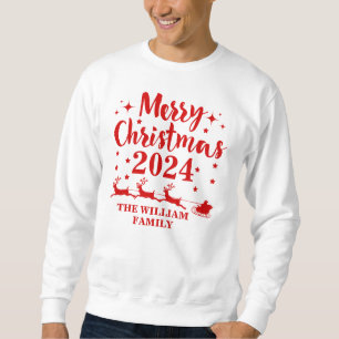 Personalized Family Christmas Sweatshirt