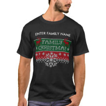 Personalized Family Christmas Ugly Sweater