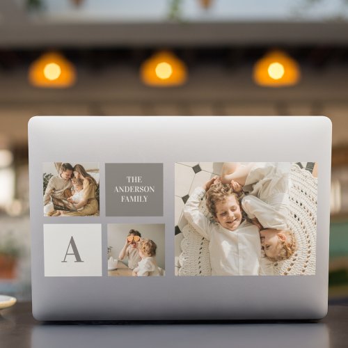  Personalized Family Collage Gift HP Laptop Skin