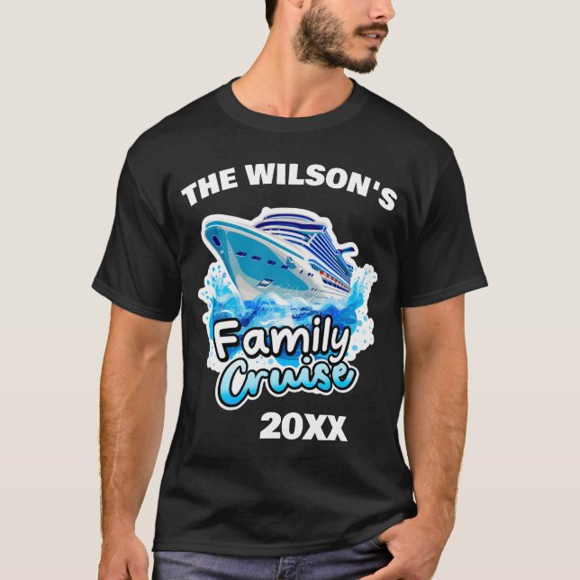 Personalized Family Cruise Shirts  (Front)