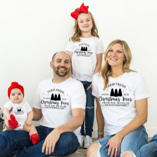 Personalized Family Custom Name Matching Christmas T-Shirt