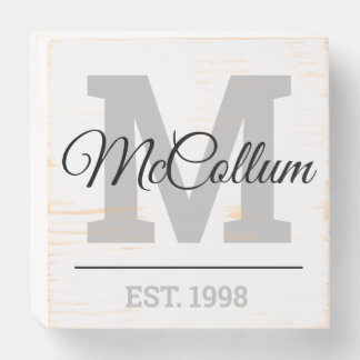 Personalized Family Established Sign