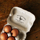 Personalized Vintage ⎢ Egg Stamp