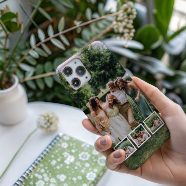 Personalized Family & Friends 4 Photo  iPhone Case (Creator Uploaded)