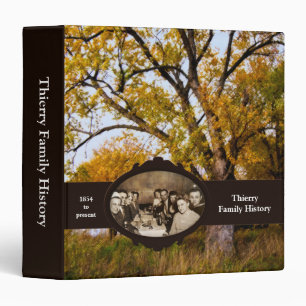 Personalized Family History 1.5" Photo Binder