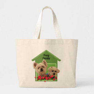 Personalized Family Large Tote Bag