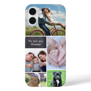 Personalized Family Memories Photo collage iPhone 16 Plus Case