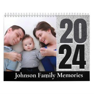 Personalized Family Memory Photo Keepsake Gift Calendar