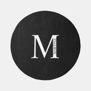 Personalized Family Monogram and Name Outdoor Rug