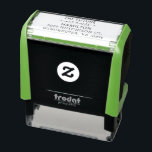 Personalized Family Name Bridal Shower Bride Self-inking Stamp<br><div class="desc">Easy to create your own custom self-inking return address rubber stamp. Simply click on the "Personalize" button above and enter your name, family, or company name, and address. Perfect for home and business mailings. Can also be used as a return address stamp for special occasions like birthdays, wedding, anniversary, graduation,...</div>