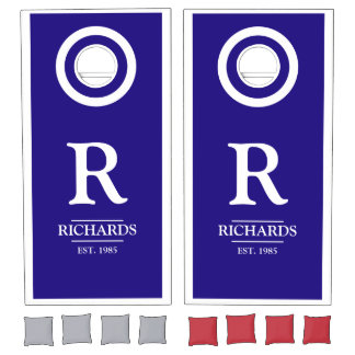 Personalized Family Name Cornhole Set