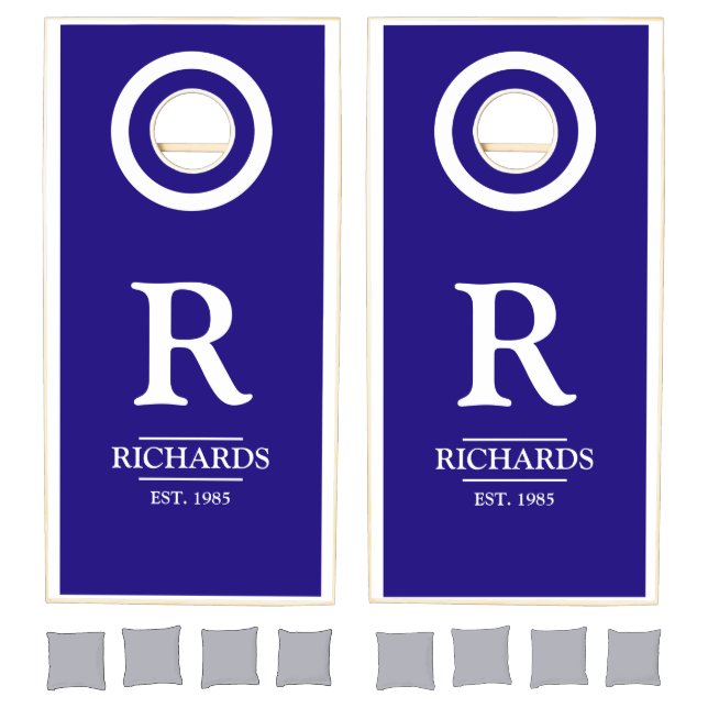 Personalized Family Name Cornhole Set (Set)