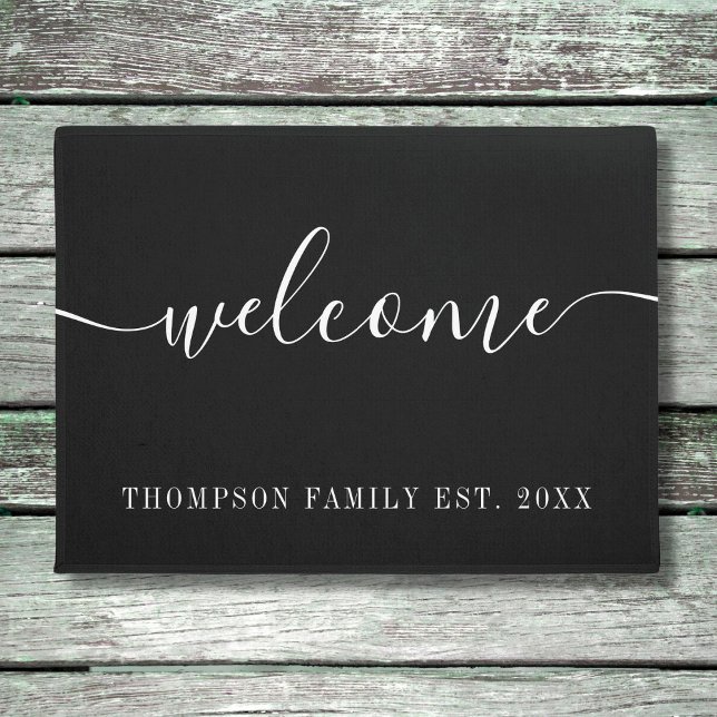 Personalized Family Name Doormat (Creator Uploaded)