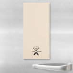Personalized Family Name Lake House  Magnetic Notepad<br><div class="desc">This collection features a black and white modern logo, as well as a beautiful watercolor painting of a lake reminiscent of a summer evening. This collection is perfect for decorating a family lake house or cabin, or also offers branding opportunities for vacation rentals like Air BnB and VRBO. My favourite...</div>