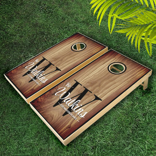 Personalized Family Name/Monogram Cornhole Set