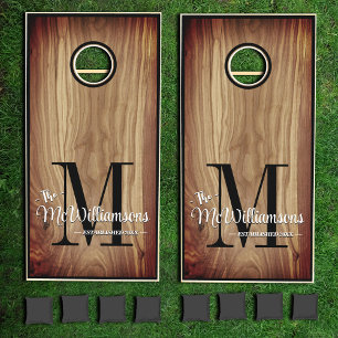 Personalized Family Name/Monogram Cornhole Set