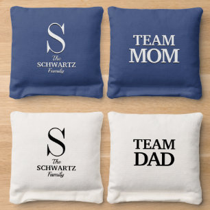 Personalized Family Name/Monogram Custom Cornhole Bags