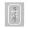 Personalized family name monogram fleece blanket