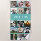 Personalized Family Name Photo Collage