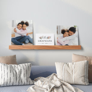 Personalized Family Name Photo Gallery Picture Ledge