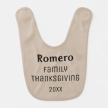 Personalized Family Name Thanksgiving