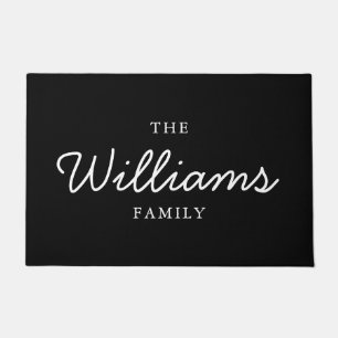 Personalized Family Name Welcome Doormat